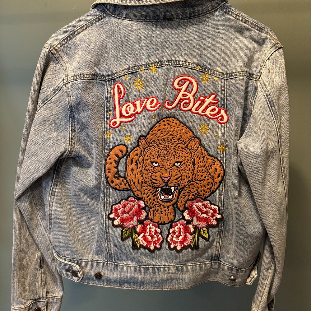 Rue De Seine Love Bites Denim Jacket!